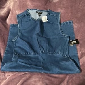 New Look denim blue Jean dress